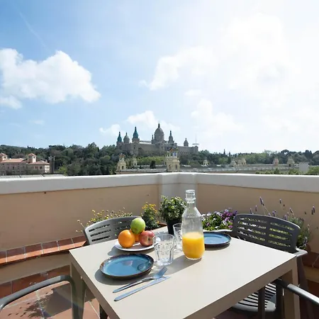 アパート Rius - & One Penthouse With Private Terrace In Montjuic